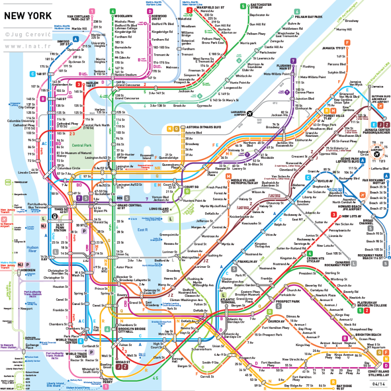 nyc subway directions trip planner